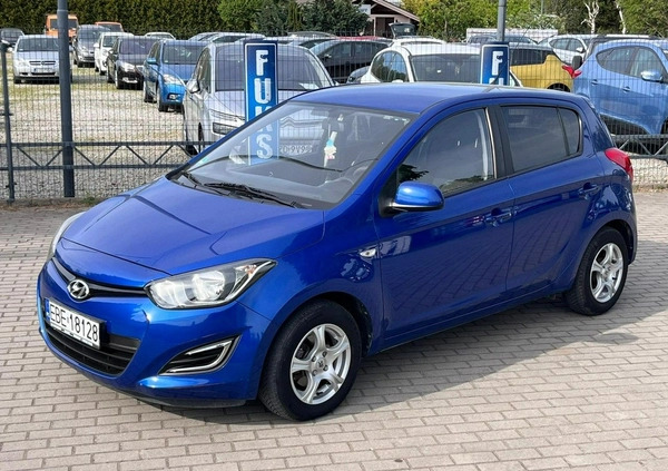 Hyundai i20 cena 22900 przebieg: 171000, rok produkcji 2013 z Milanówek małe 301